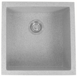Zdjęcie Anfra Zlewozmywak Granitowy ZGR-23 1-komorowy kwadratowy podblatowy 47x47 cm