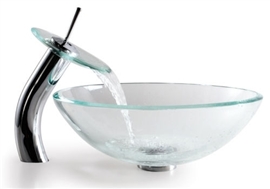 Zdjęcie REA umywalka szklana nablatowa 71015 420x420 szkło hartowane