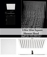 REA Deszczownica Ultra Slim 25x25 stal nierdzewna kwadratowa